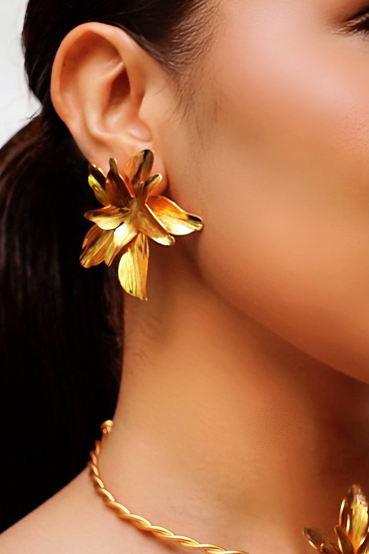 Aretes FLOR DE SOL