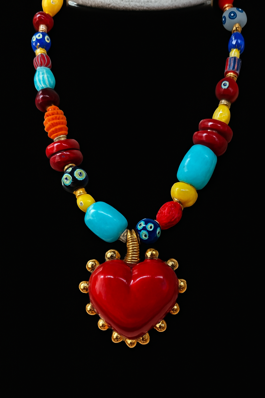 Collar CORAZÓN CUMBIAMBERO