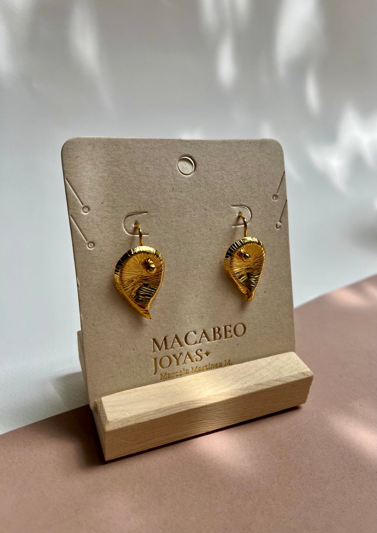 Aretes CARTUCHO GANCHO PQÑO
