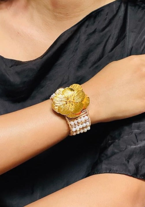 Brazalete GERANIO PERLA