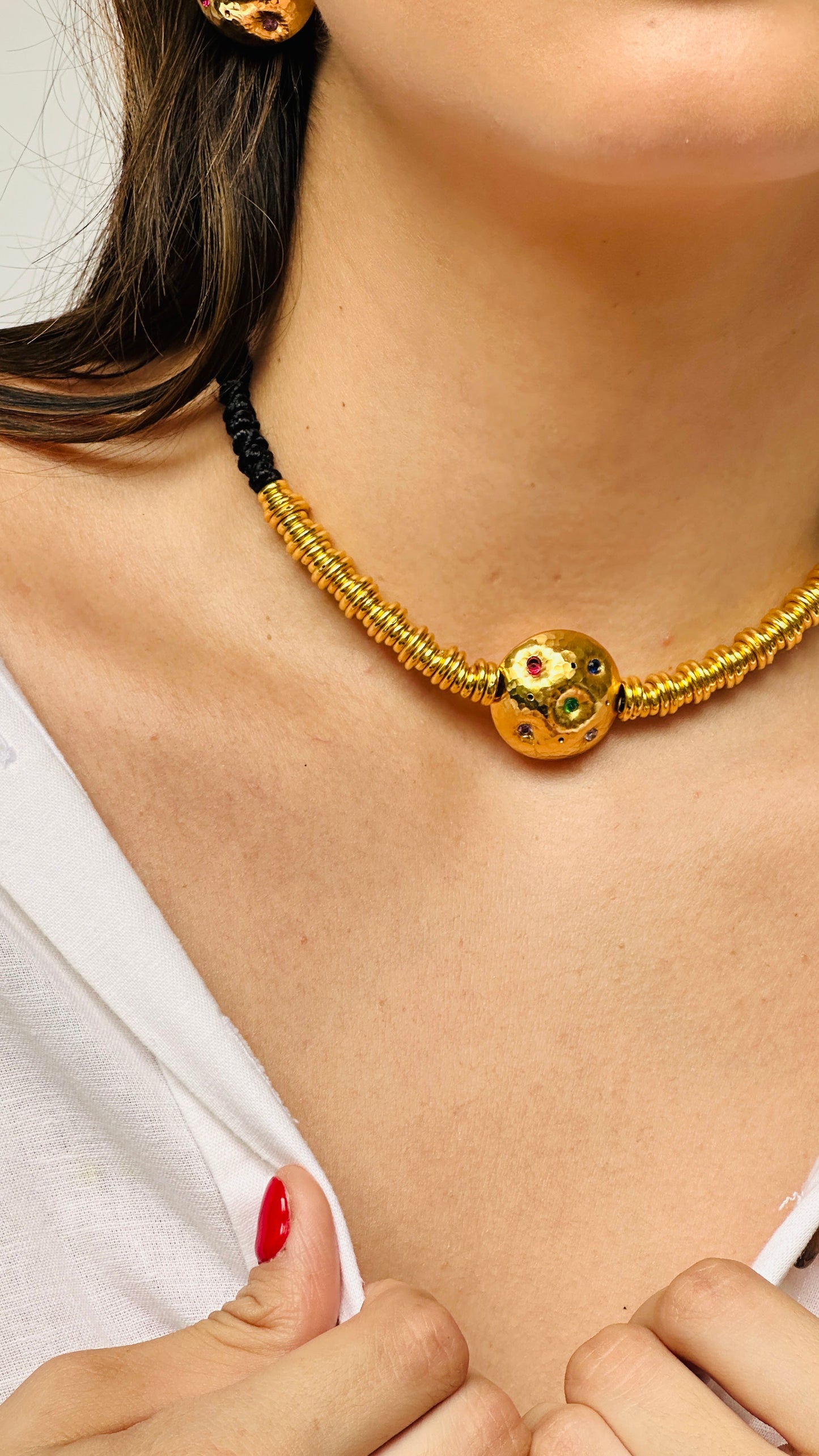 Choker BALKIS BRONCE