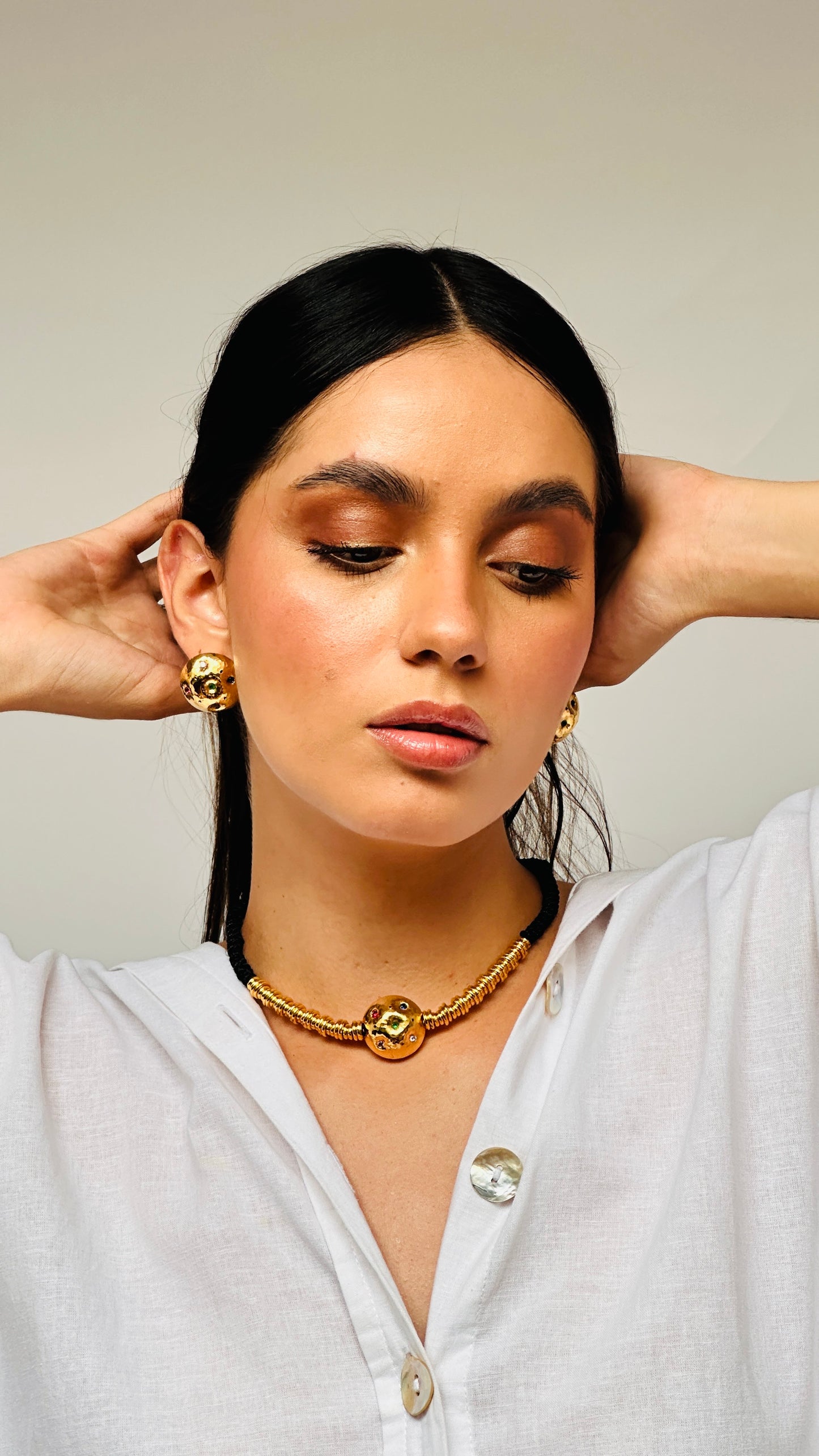 Choker BALKIS BRONCE