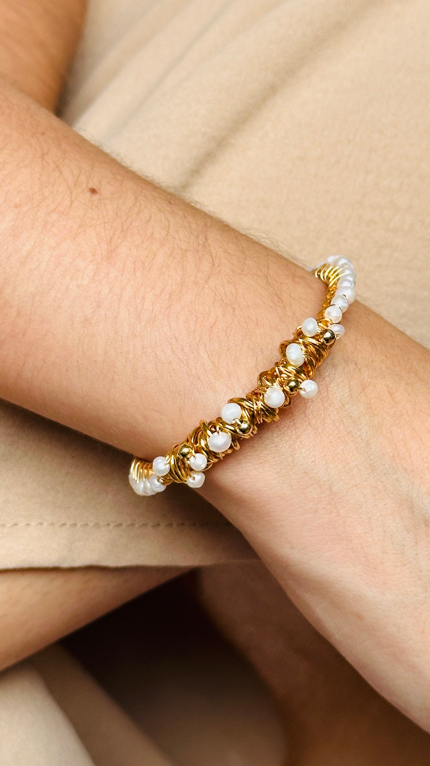 Brazalete YEMEN PERLAS