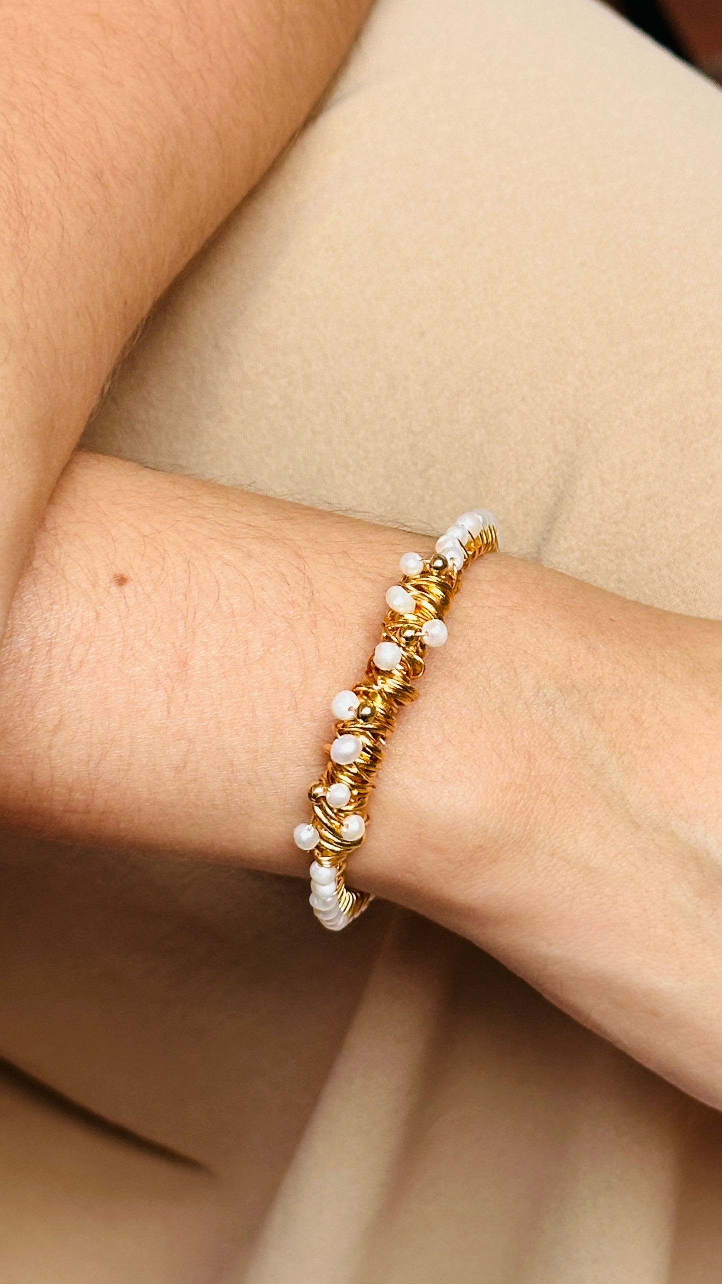 Brazalete YEMEN PERLAS