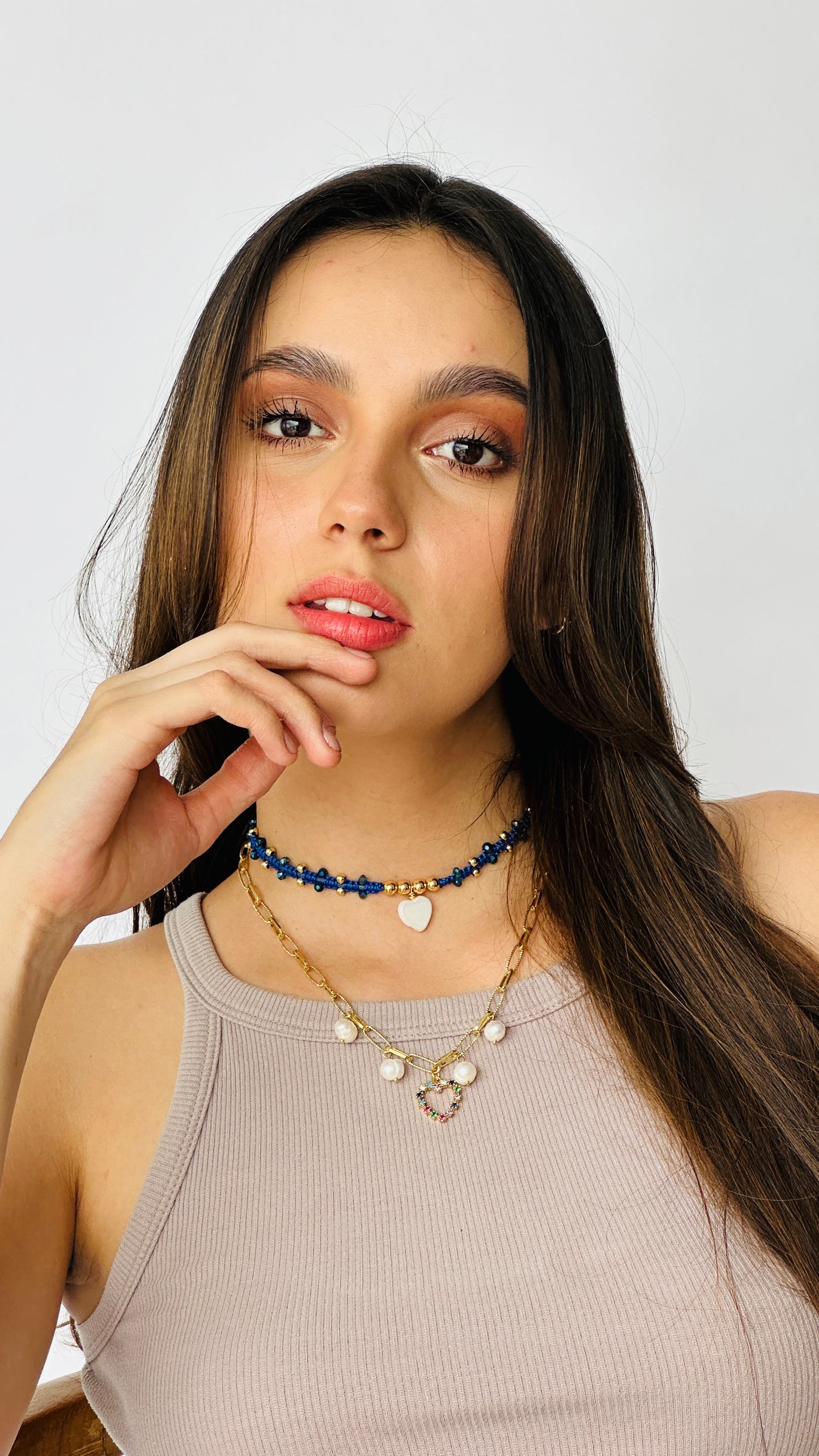 Choker TEJIDO RUBÍ