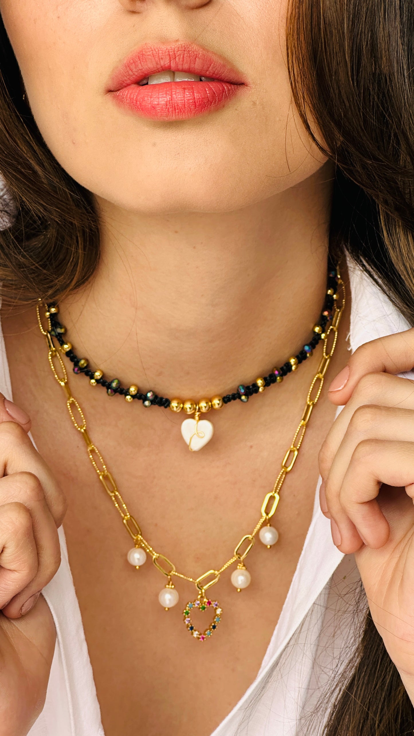 Choker TEJIDO RUBÍ