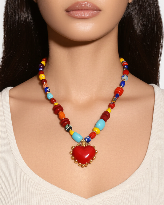 Collar CORAZÓN CUMBIAMBERO