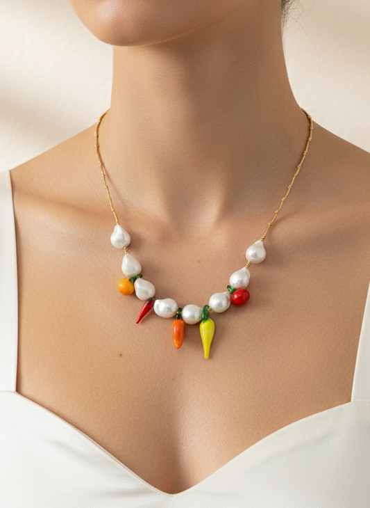 Collar SALPICÓN PERLA