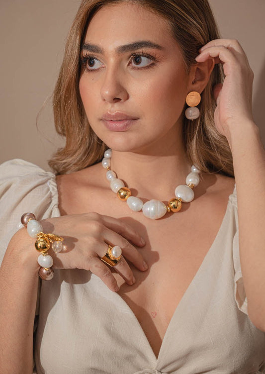 Collar MIX SHELL PERLA